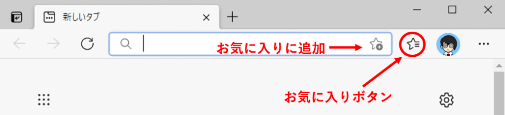 お気に入りボタンの位置