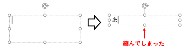 文字入力と同時に高さが自動調整