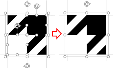 全体を選択してグループ化